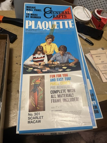 Vintage mcm plaquette - vintage,