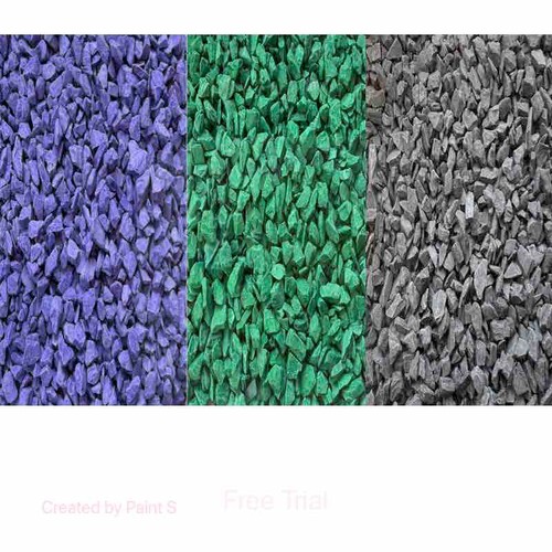 Decorative colour garden stone - garden,
