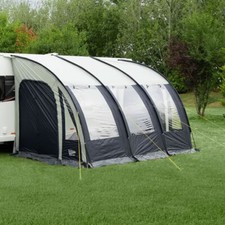 Sterling Eccles Caravan Porch Awning 390 Charcoal Grey 3.9m