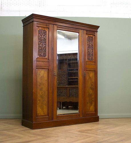 Antique edwardian mahogany and - antique,
