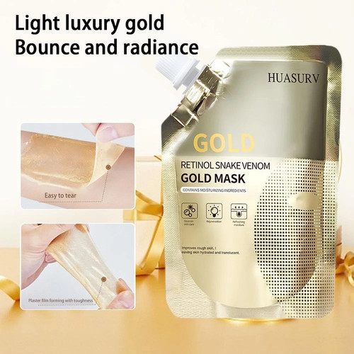 Retinol snake venom gold mask - snake,