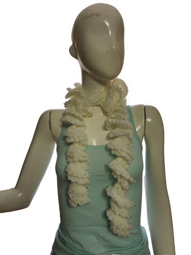 Crocheted ladies ruffled - ladies,