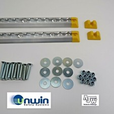 2 x 20" UNWIN KOLLER Surface Rail Track Camper Motorhome Van Minibus Seat Y