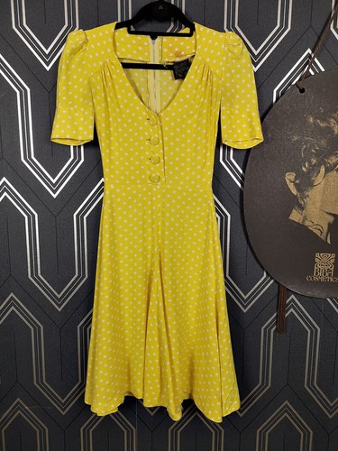 Vintage biba 1970s yellow - vintage,
