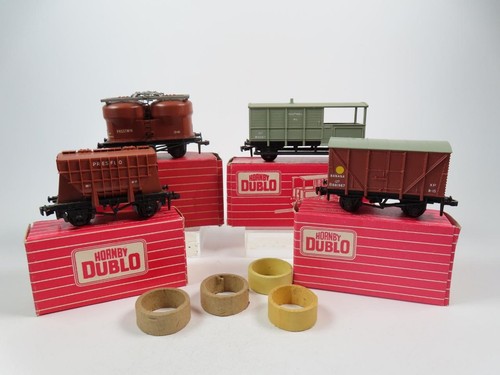 Hornby dublo banana van - dublo,