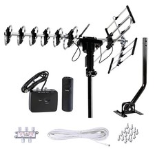 Five Star Outdoor Antenna HD TV 200 Miles Range with Motorized 360°