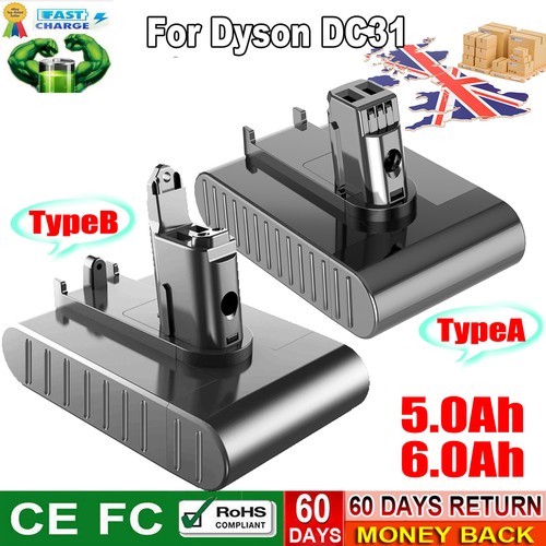 Battery type for dyson - type, a/