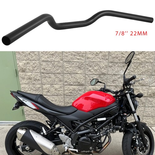 Matte black motorcycle - motorcycle, 7/8"