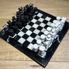 Vintage Marble Stone Chess