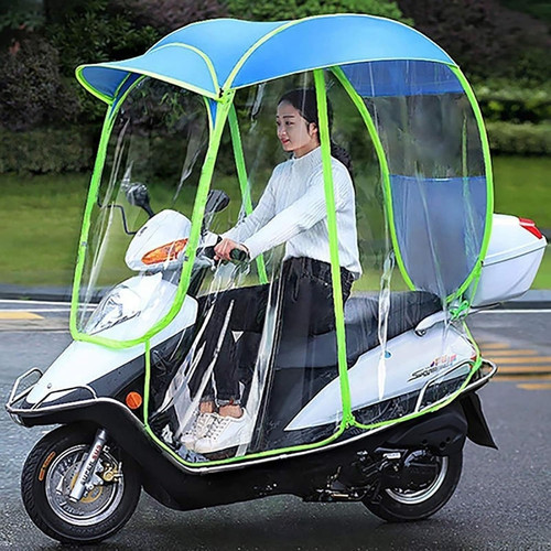 Fully enclosed motor scooter - enclosed,