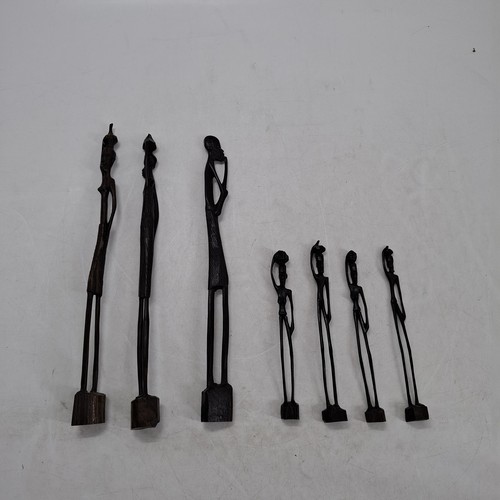 Vintage african hand carved - african,