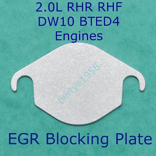 Egr valve blank - valve, plate