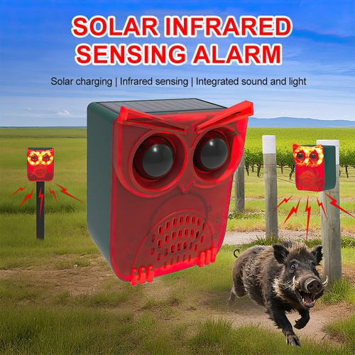 Solar motion sensor alarm - motion,