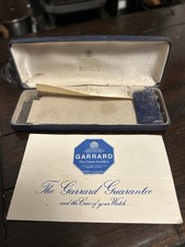 GARRARD VINTAGE WATCH BOX WITH