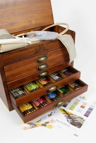 Dmc wooden collector box - dmc,