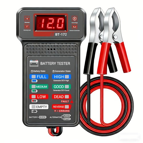 12v car battery tester load - battery,
