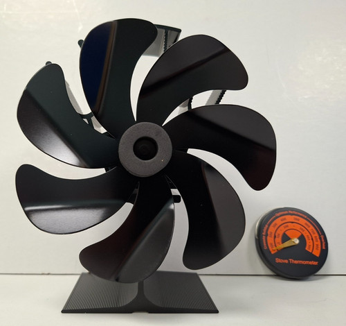 Wood stove fan - wood, fan,