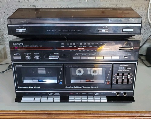 Vintage sanyo dcx w10 hifi - sanyo, dcx-w10