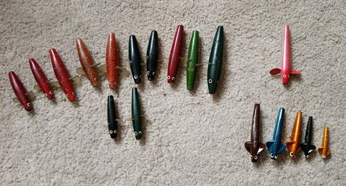 Job lot vintage devon minnow - job,