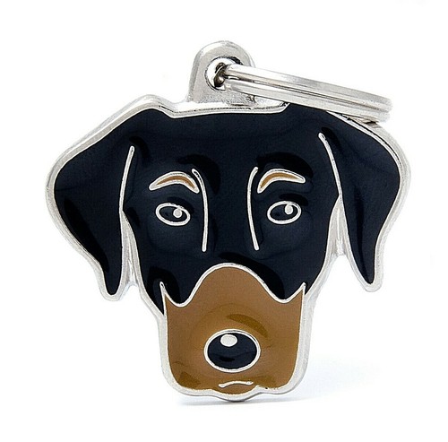 Doberman dobermann dog id - /,