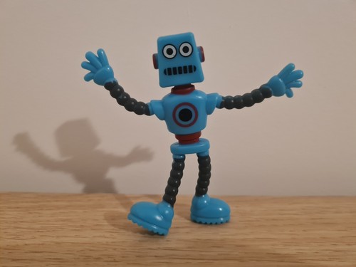 Flexible robot action figure - robot,
