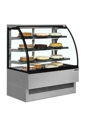 NEW TEFCOLD EVO602SS STAINLESS STEEL CHILLED CAKE DISPLAY CABINET RRP £3032