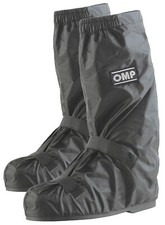 OMP Rain Shoe Cover Overshoe Black Nylon Waterproof Windproof