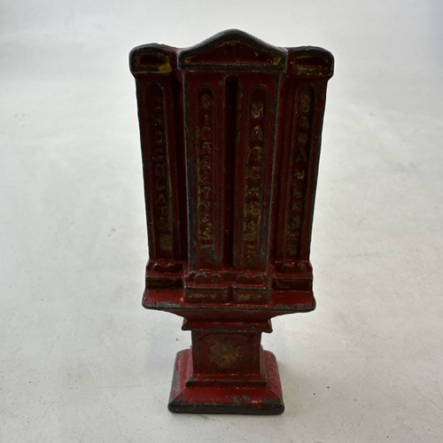 Vintage painted lead john hill - painted,