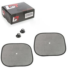 2x Sun Protection Sun Visor Transparent Rear Side Window for Mitsubishi