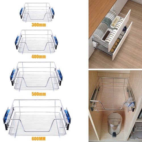 Cupboard drawer pull out - cupboard, wire