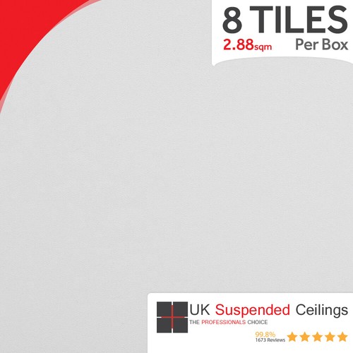 Suspended ceiling plain - plain, white