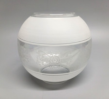 Vintage Oil Lamp frosted Glass