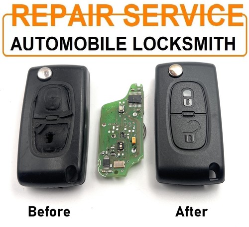 Key repair peugeot partner - key,