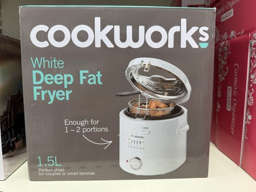Cookworks deep fat fryer - cookworks,