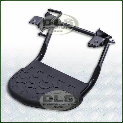 Folding rear step mud - folding,