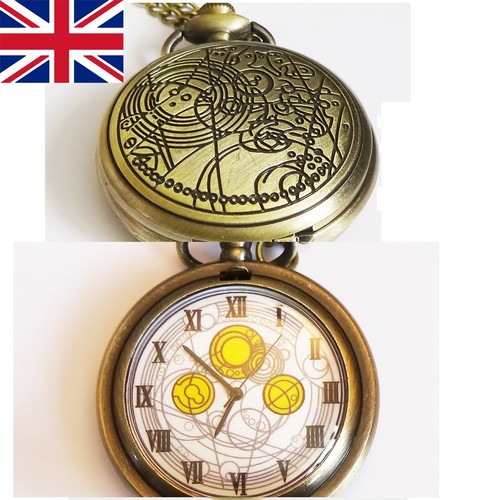 Who theme pocket fob watch - who,
