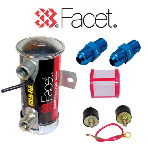 Facet red top - top, fuel
