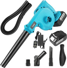 Cordless Air Blower For Makita 18V Garden Snow Dust Leaf Electric Suction Vacuum