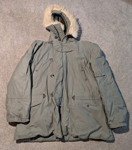 Vintage army jacket mens - us,