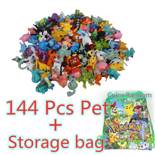 144pc pokémon action figures - pokémon,