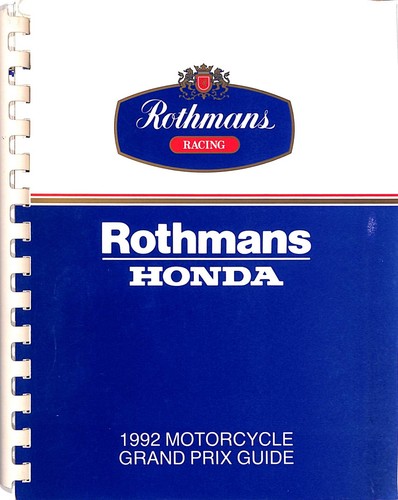 Rothmans honda 1992 - 1992, ~