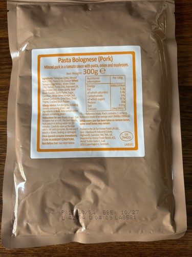 British army mod mre - army, ration