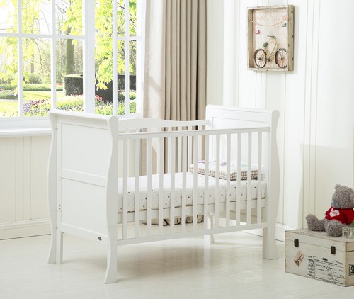 Mcc solid wooden cot bed - solid,