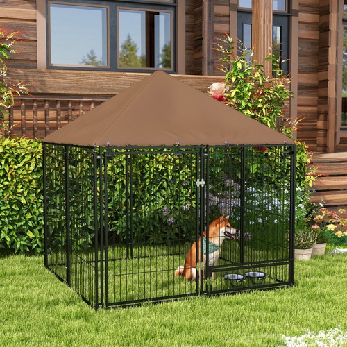 Outdoor dog house - dog, kennel