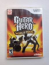 Guitar Hero: World Tour Nintendo Wii 2008 CIB W/ Manual
