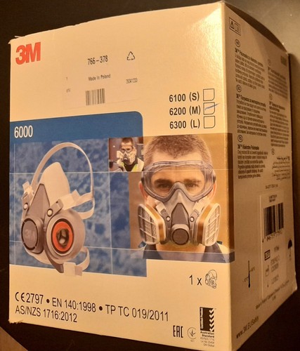 6200m half mask - half,