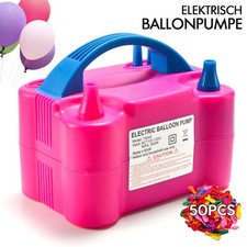 Electric Balloon Pump Portable High Power Air Inflator Wedding Birthday Party UK