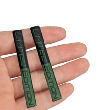 2pcs Car 3D Limited Edition Car Body Emblem Badge Decals Stickers Accessories