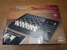 Vintage 1988 Kasparov Team-Mate Electronic Chess Set Saitek Excellent Condition
