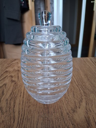 Vintage 1980 clear acrylic - clear,